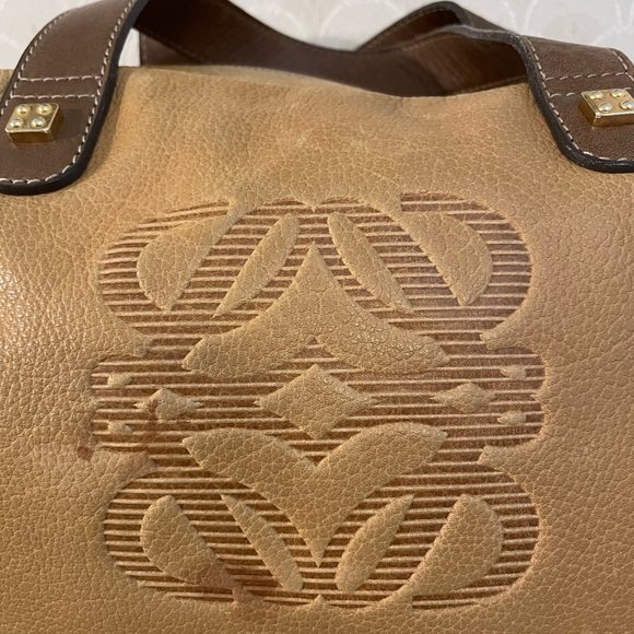 SOLD Vintage Loewe Satchel Bag - Picture 9 of 17